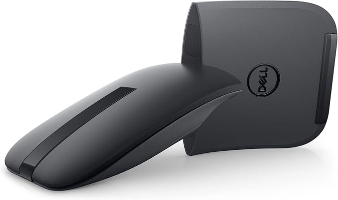 Dell MS700 Bluetooth Travel Mouse – Bluetooth 5.0, Microsoft Swift Pair/Dell Pair (Windows 10 & 11 only), Optical LED Sensor, Touch Scroll with latest Touch Controller - Black