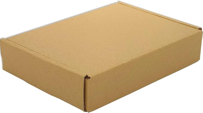 11x8x2 Shipping Boxes Brown Mailer Corrugated Cardboard Box Set of 25 | for Packaging, Literature, Packing, Mailing, Storage, Small Business, Moving, Gift, Supplies, Quick Fold, Tab Locking