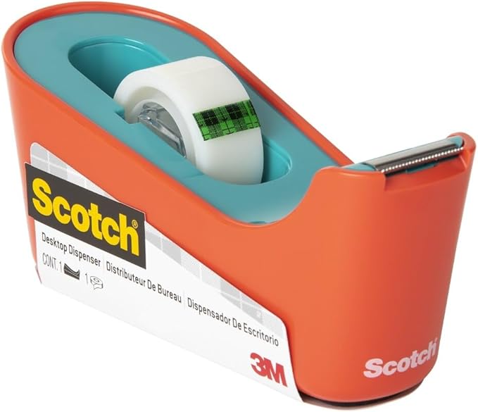 Scotch Desktop Dispenser, Great for Gift Wrapping, Mint (C18-MNT-0)
