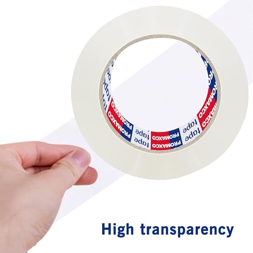 Heavy Duty Packing Tape with Dispenser, 1.88 inch x 65Y, 6 Rolls | 1 Dispenser Included, Total 390Y, Clear, 2.8 mil, Ultra Strong, Refill for Packaging and Shipping