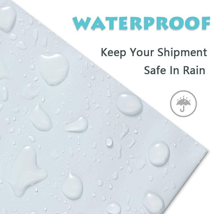 UCGOU Extra Large Poly Mailers 24x24 Inch White 50 Pack Shipping Bags | Waterproof Durable XL Polymailers Self Seal Mailers Poly Bags for Shipping Clothes Mailing Bags for Small Business Suppliers