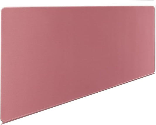 Gaming Mouse Pad,Large Mouse Pad Size 31.5x11.8 Thickness 0.12 inches,Premium-Textured Non-Slip & Waterproof Computer Mousepad with Stitched Edges for Gaming,Office & Home-80x30 Darkpaink013