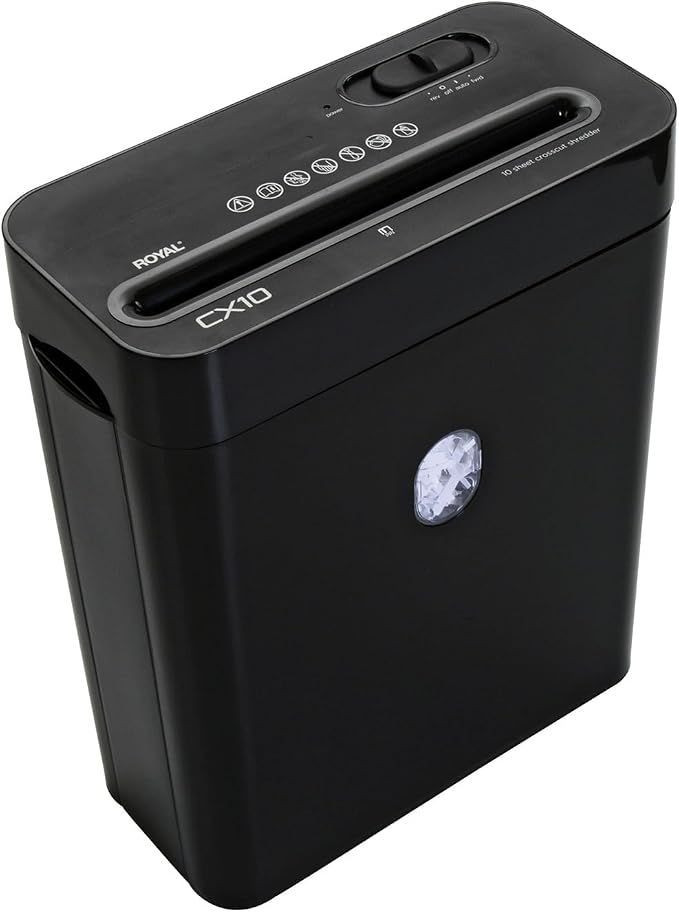 Royal 89342X CX10 Crosscut Shredder