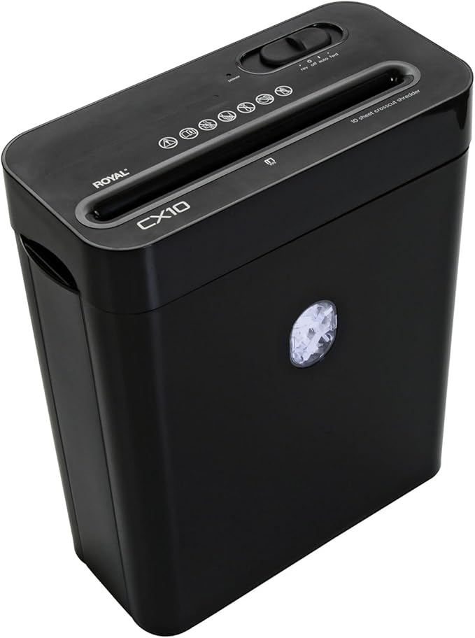 Royal 89342X CX10 Crosscut Shredder