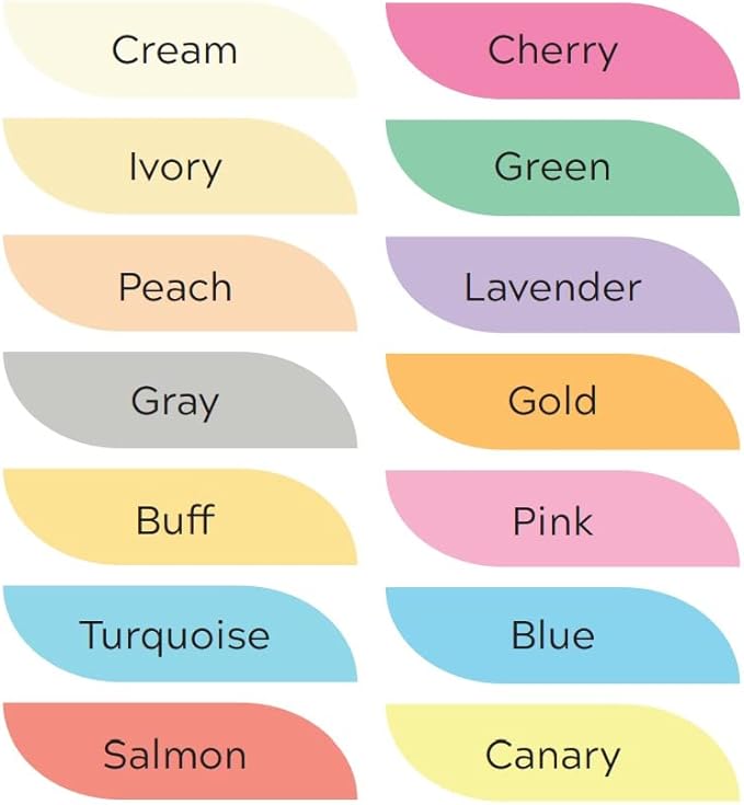 American Eagle Colored Copy Paper, 20LB 8.5 X 11, 500 Sheets Per Ream (PEACH)