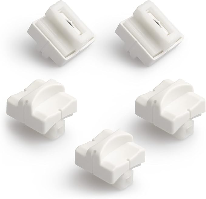Firbon 5 Pieces White Replacement Blade with Automatic Security Safeguard Design for Paper Cutter Trimmers