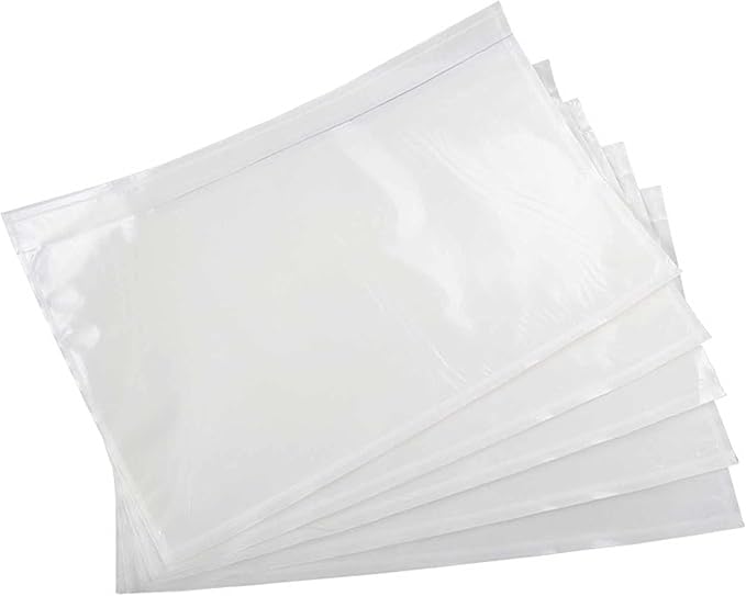 200 Pack 6x9 Shipping Envelopes, Packing List Mailing Envelopes Clear Adhesive Shipping Label Sleeves Shipping Supplies for Small Businesses