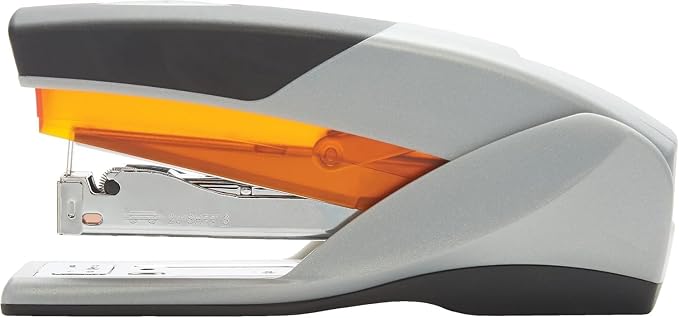 Swingline Stapler,25 Sheet Capacity,Optima 25,Jam Free,Reduced Effort,Soft Grip,Orange and Gray (66402),(Pack of 6)