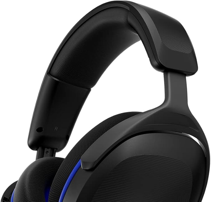 HyperX Cloud Stinger 2 Core - Gaming Headset for Playstation, Lightweight Over-Ear Headset with mic, Swivel-to-Mute Function, 40mm Drivers - Black