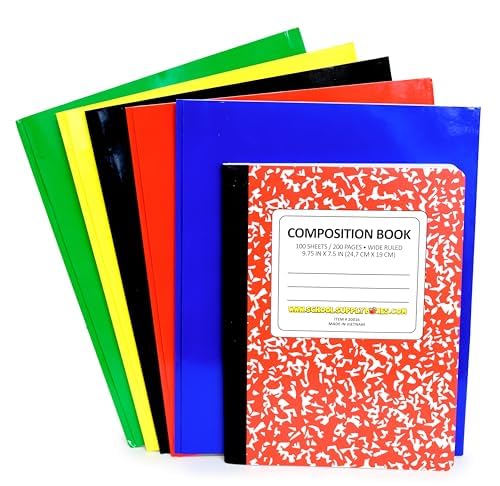 Elementary School Essentials Bundle | 1 Box - 91 Pieces per Box | School Supply Boxes - Back to School Essentials | Includes Binders, Folers, Notebooks, Filler Paper, Pencils, Notecards, Pens, & More