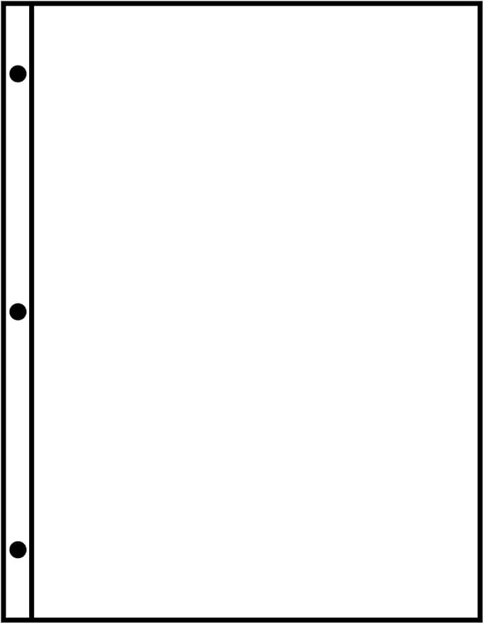 7593 Reinforced Premium Multipurpose Copy Paper 24lb 8.5" x 11" 3 Holes 1 Ream/500 Sheets