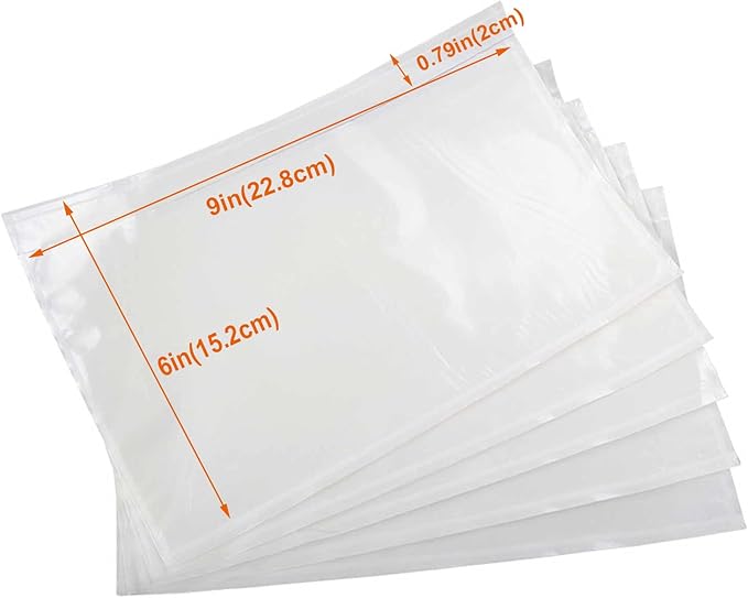 200 Pack 6x9 Shipping Envelopes, Packing List Mailing Envelopes Clear Adhesive Shipping Label Sleeves Shipping Supplies for Small Businesses