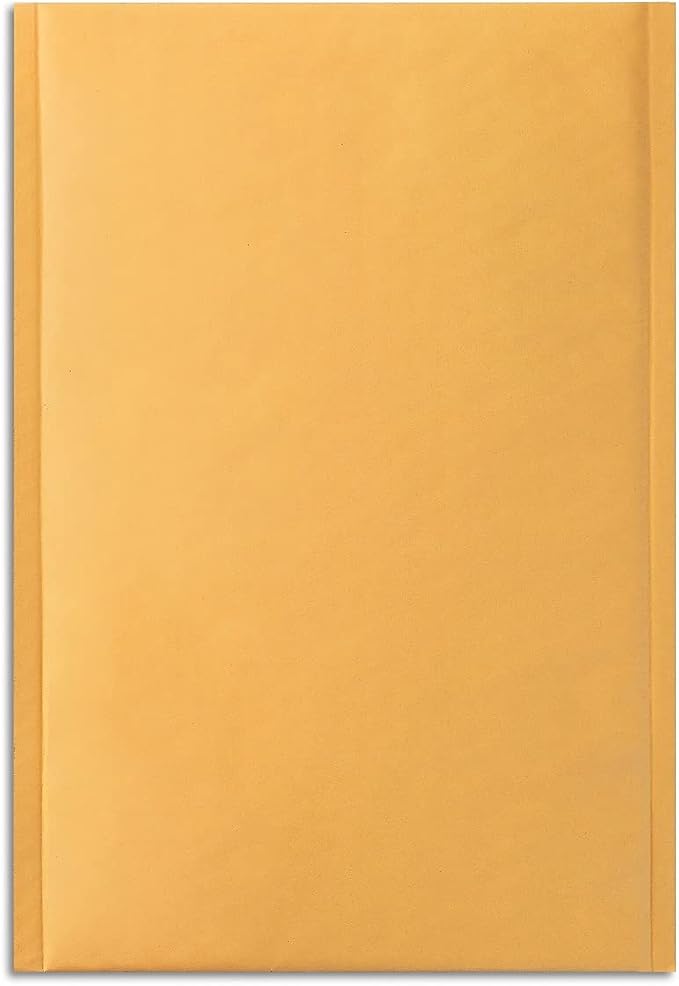 Staples Self-Sealing Bubble Mailers, 10.25x13.5 in, 50-Ctn, ST56648VS | Cushioned envelopes for shipping fragile items and packages.