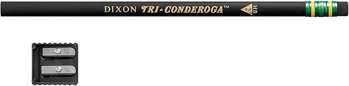 Ticonderoga PENCIL STANDARD TRI-WRITE #2 BLK PACK OF 12