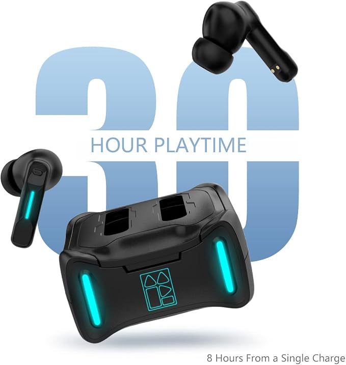 SW4 Pro Wireless Earbuds for PC/Computer/Laptop/Mobile - Dongle & Bluetooth - 20ms Low Latency - 4 Mics – Gaming - Work Headset/Headphones for Office