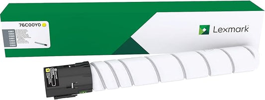 Lexmark 76C00Y0 Yellow Toner Cartridge for CS92x, CX92x