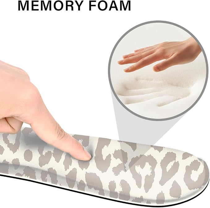 Cheetah Desk Pad and Keyboard Wrist Rest, Large Mouse Pad + Keyboard Pad+Mouse Wrist Support, Non-Slip Desk Mat Protector for Office, Home 31.5×11.8 Inches Leopard