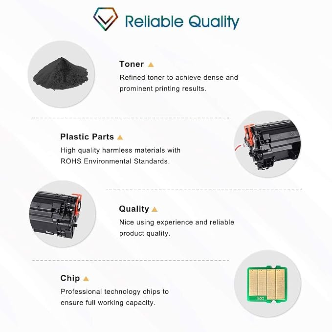 78A CE278A Black Toner Cartridge for HP LaserJet M1536dnf P1606dn P1566 | Compatible for HP 78A Toner Cartridge LaserJet P1606dn 1536dnf MFP M1536dnf 1606dn P1606 P1566 P1560 Printer Ink 4-Pack