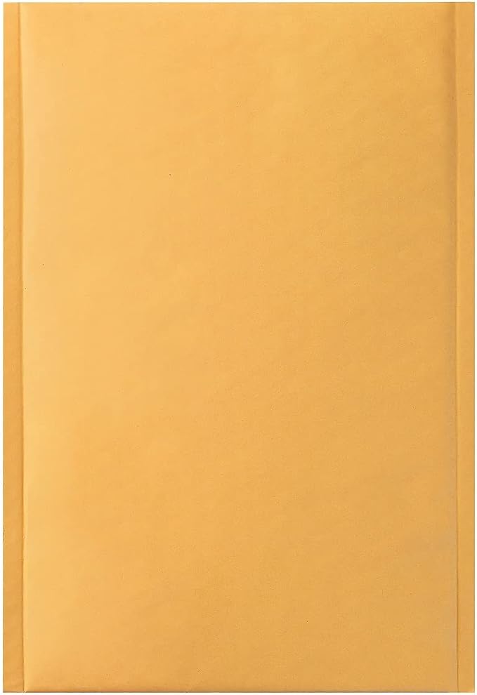 Staples Peel & Seal Bubble Mailers, #0 Size, 5x10 In, 25-Ctn, 51574-CC | Lightweight cushioned envelopes for shipping small fragile items.