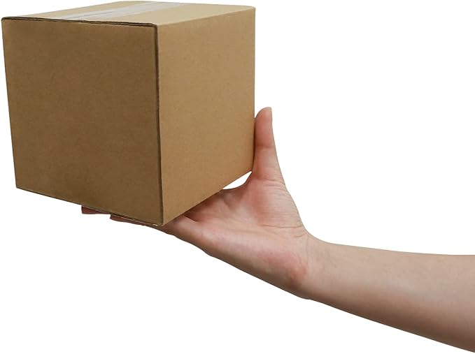 Edenseelake Cardboard Boxes 6 x 6 x 6 inches Small Shipping Boxes, 25 Pack