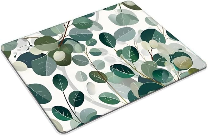 Eucalyptus Mouse pad Non-Slip Rubber Base Mouse Pads for Computers Laptop Office Desk Accessories Mouse pad