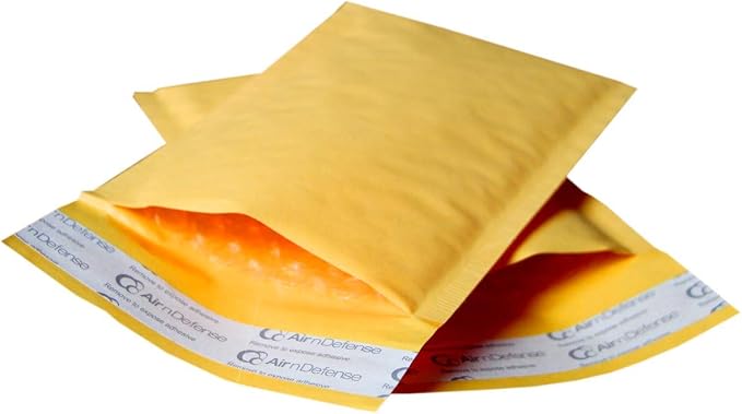 50/100/200/300/400/500 pcs #7 14.25x20 Kraft Bubble Padded Envelopes Mailers Shipping Bags AirnDefense (400)