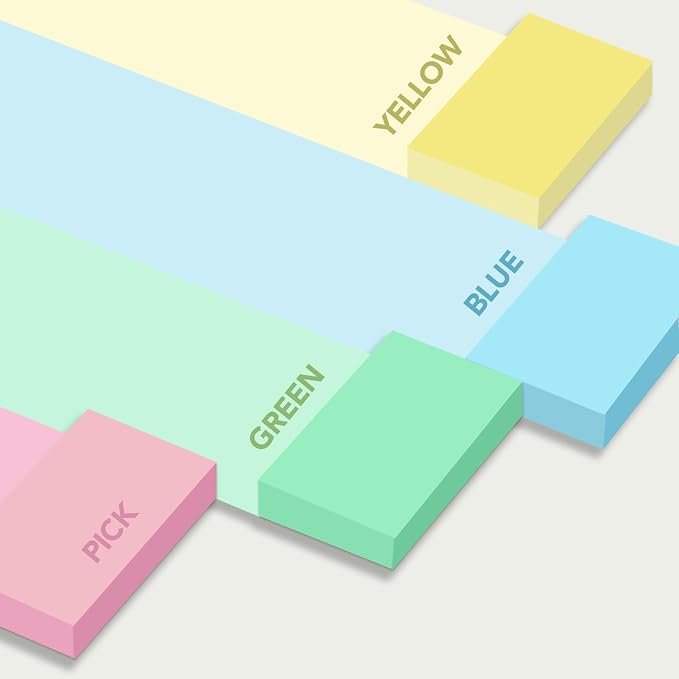 Colored Paper 8.5 x 11 - Copy Paper, 2400-sheets Letter Size for Printer, Arts & Crafts, DIY Projects - Pink, Green, Blue, Yellow - School & Office Supplies