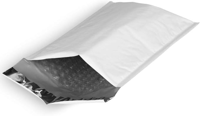 Secure Seal #000 4x8 Poly Bubble Mailers SMALL | Padded Shipping Envelope Mailers (Pack of 2000)