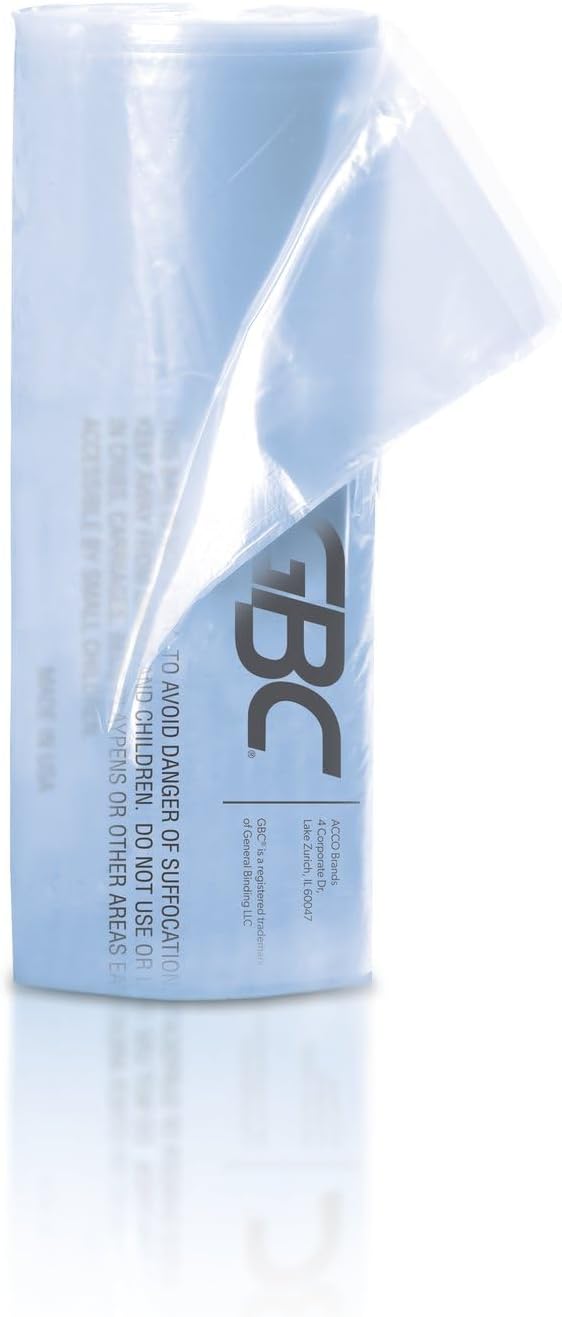 GBC Swingline Shredder Bags, 6-8 Gallon, Plastic, For 60X/80X/100X/200X/100M, 100/Box (1765016)