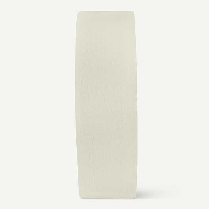 Amazon Basics Multi-Surface Masking Tape for Labeling, 1.41" x 60 Yards, Beige, 1 Roll