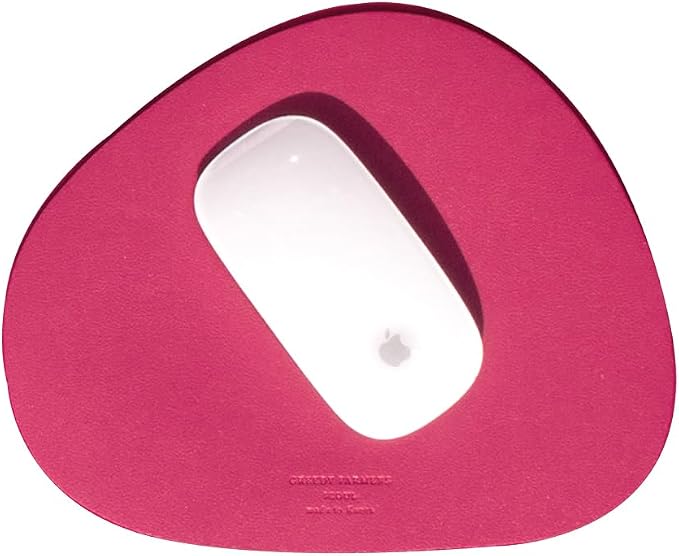 Mouse pad, Non-Slip Washable Waterproof Computer Mouse pad (Hot Pink)