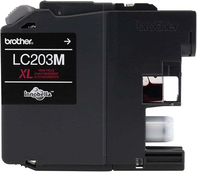 Brother Genuine High Yield Color Ink Cartridge, LC2033PKS, Replacement Color Ink Three Pack, Includes 1 Cartridge Each of Cyan, Magenta & Yellow, Page Yield Up To 550 Pages, Amazon Dash Replenishment Cartridge, LC203