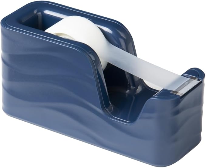 Scotch Desktop Tape Dispenser, Molten Ink (Navy), 2.13 in. x 2.75 in. x 5.25 in., 1 Tape Dispenser