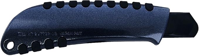 NT Cutter Premium Evolution PMG series Aluminum Die-Cast Cushioned Grip Screw-Lock Utility Knife, With Ultra-Sharp Black Blade (PMGL-EVO2)