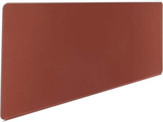 Gaming Mouse Pad,Large Mouse Pad Size 31.5x11.8 Thickness 0.12 inches,Premium-Textured Non-Slip & Waterproof Computer Mousepad with Stitched Edges for Gaming,Office & Home-80x30 Brown009