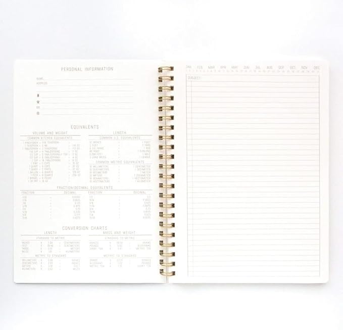 DesignWorks Ink Textured Paper Twin Wire Notebook, Daily Planner & Soft Cover Writing Journal, 160 Lined Perforated Pages, Large Spiral Notebook for Work & Journaling, 8.25 x 11.625 in, Black