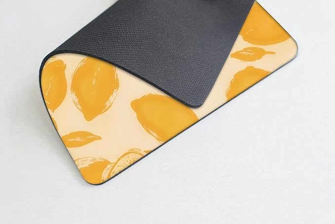 Lemon Tart Mouse pad Customized Mousepad Non-Slip Rubber Base Mouse Pads for Computers Laptop Office Desk Accessories Mouse pad