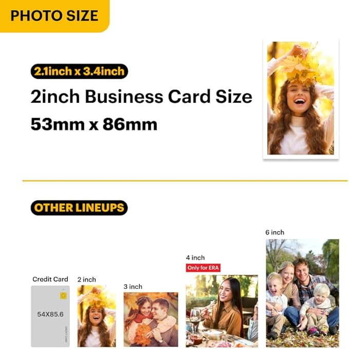 KODAK Mini 2 Retro 4PASS Portable Photo Printer (2.1x3.4 inches) + 8 Sheets, Black