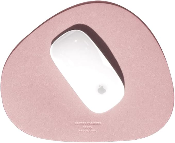 Mouse pad, Non-Slip Washable Waterproof Computer Mouse pad (Blush Pink)