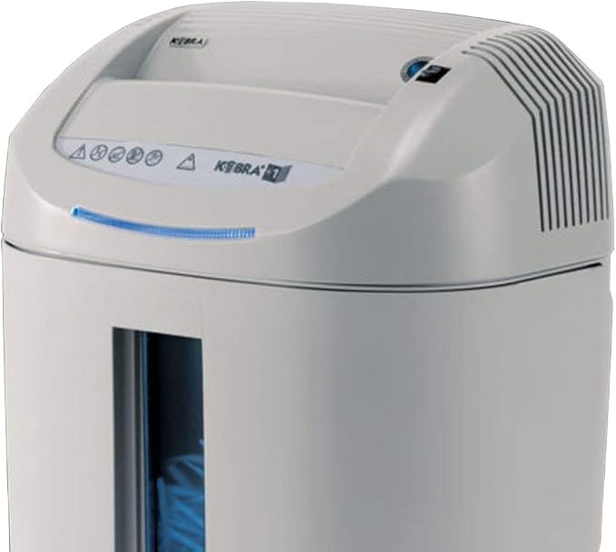 Kobra +1 CC4 Professional Office Cross Cut Shredder, Shreds up to 14 Sheets of Paper at a Time and Credit Cards, Carbon Hardened Cutting Knives Unaffected by Staples and Clips
