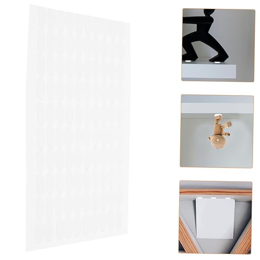 Cabilock 600pcs Double-Sided Adhesive Dots Removable Gel Putty for Wall Hanging Suitable for Artwork Photos Decorations Portable for Home Office