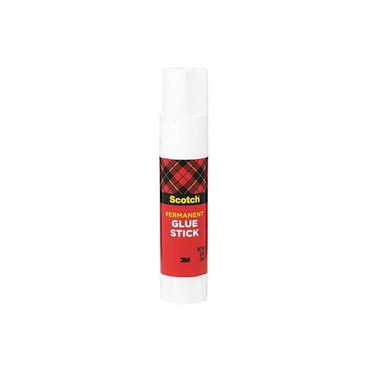 Scotch Glue Stick, .53 oz, Acid Free and Non-Toxic (6015) (Pack of 2)