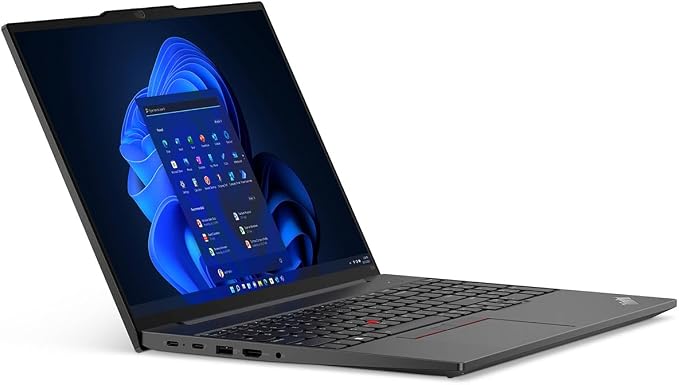 Lenovo ThinkPad E16 Gen 1 21JN0040US 16" Touchscreen Notebook - WUXGA - Intel Core i5 13th Gen i5-1335U - 16 GB - 512 GB SSD - English Keyboard - Graphite Black