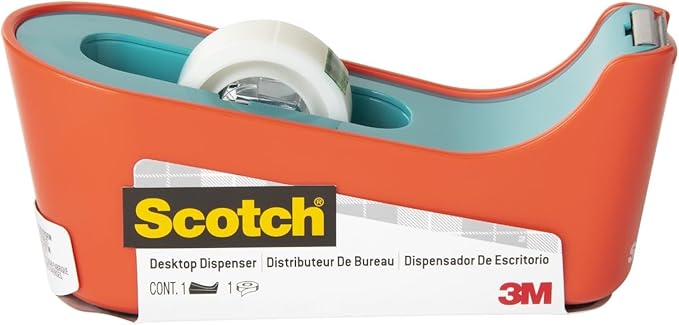 Scotch Desktop Dispenser, Great for Gift Wrapping, Mint (C18-MNT-0)