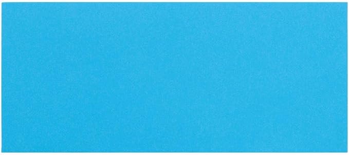 LUXPaper #10 Business Envelopes | Peel & Press | 4 1/8" x 9 1/2" | Bright Blue | 60lb. Text | 250 Qty
