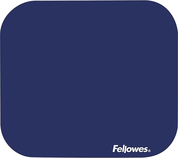 Fellowes 58021 Medium Mouse Pad (Blue) (Pack of 2)
