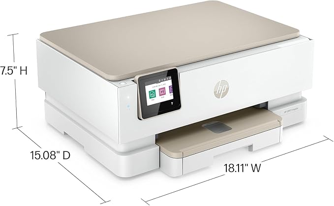 HP Envy Inspire 7255e Wireless Color Thermal Inkjet Printer, Print, scan, Copy, Easy Setup,Mobile Printing, Best-for-Home, Instant Ink (Renewed Premium)