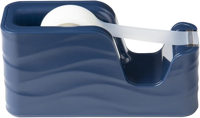 Scotch Desktop Tape Dispenser, Molten Ink (Navy), 2.13 in. x 2.75 in. x 5.25 in., 1 Tape Dispenser