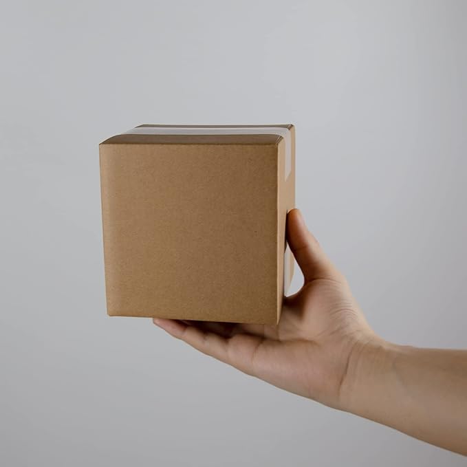 Shipping Boxes 5x5x5 Inches Small Corrugated Cardboard Boxes, 25 Pack