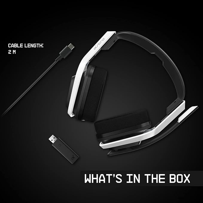 ASTRO Gaming A20 Wireless Headset Gen 2 for Xbox Series X | S, Xbox One, PC & Mac - White/Green